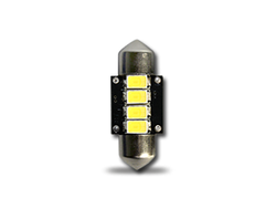 Лампа светодиодная 36 мм 4 5630SMD Canbus